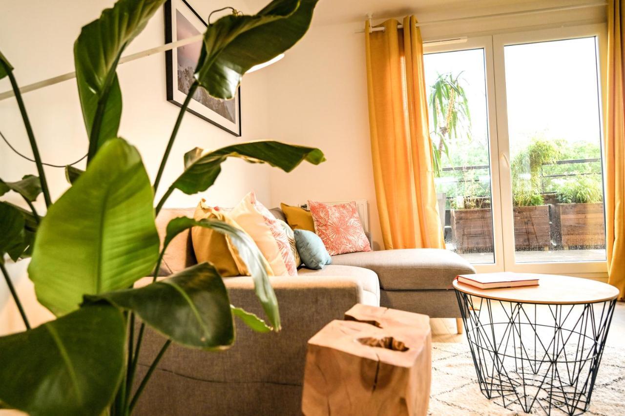 L'Olympique: Appartement Cosy, Vue Canal Grande Terrasse Et Parking Vaires-sur-Marne ภายนอก รูปภาพ
