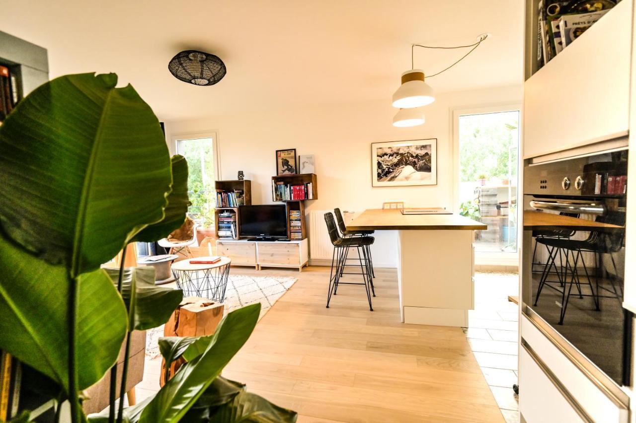 L'Olympique: Appartement Cosy, Vue Canal Grande Terrasse Et Parking Vaires-sur-Marne ภายนอก รูปภาพ
